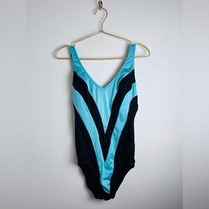 Vintage one piece swimsuit sirena size 14